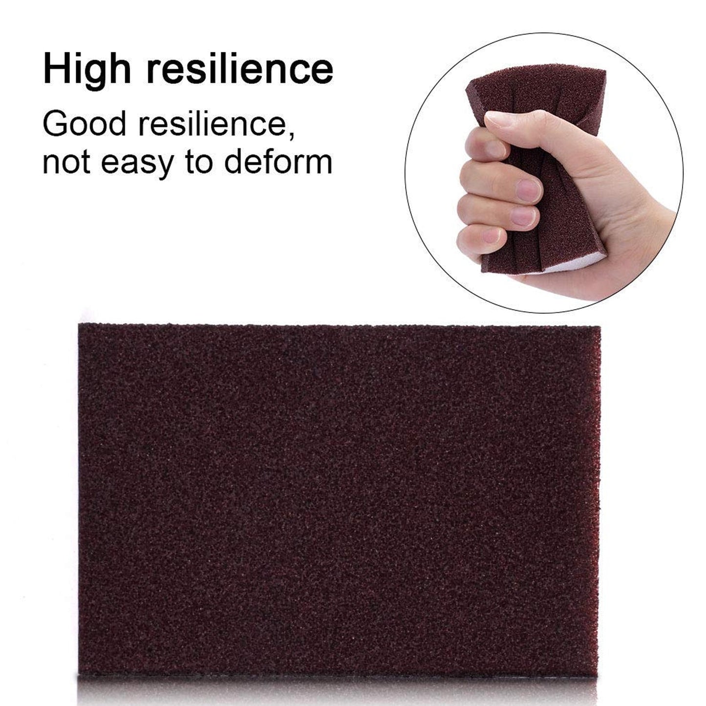 Multipurpose Kitchen Cleaning Sponge Scrub Block (10 x 7 Cm / 1 Pc)