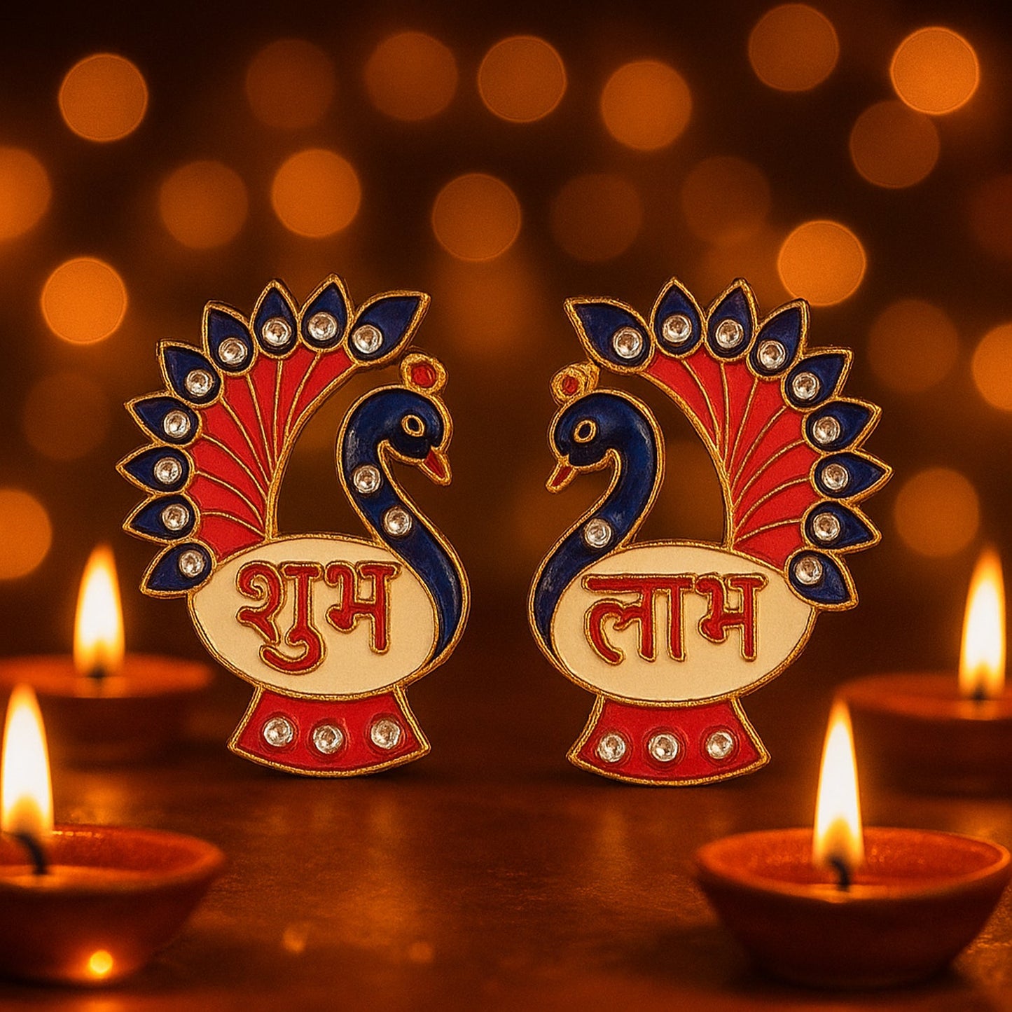 Peacock Shaped Wall Hangings