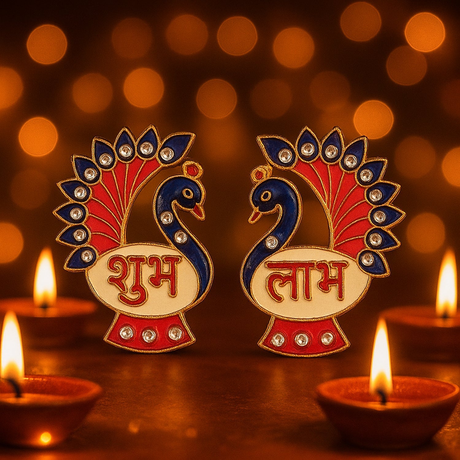 Peacock Shaped Wall Hangings