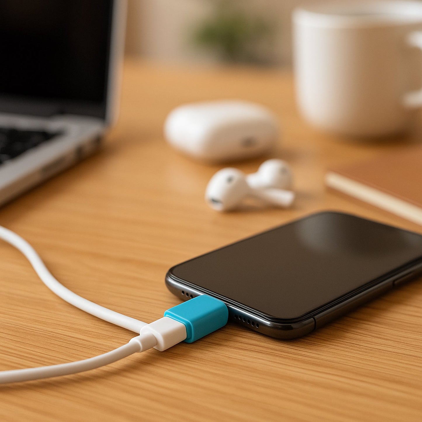 USB Micro & Type-C  to USB-A OTG Adapter - (2 Pc / Set)