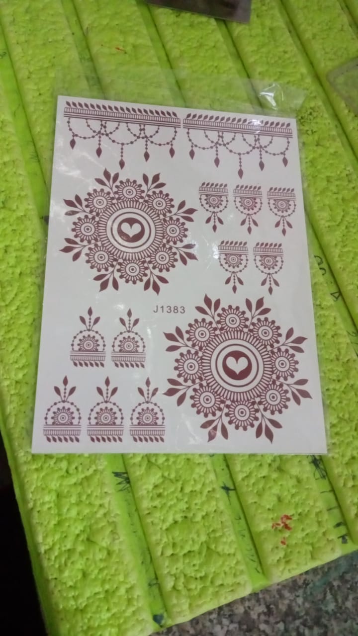Temporary Tattoos Tattoo Sticker Skin Tattoo Stickers (1 Sheet) Your Brand
