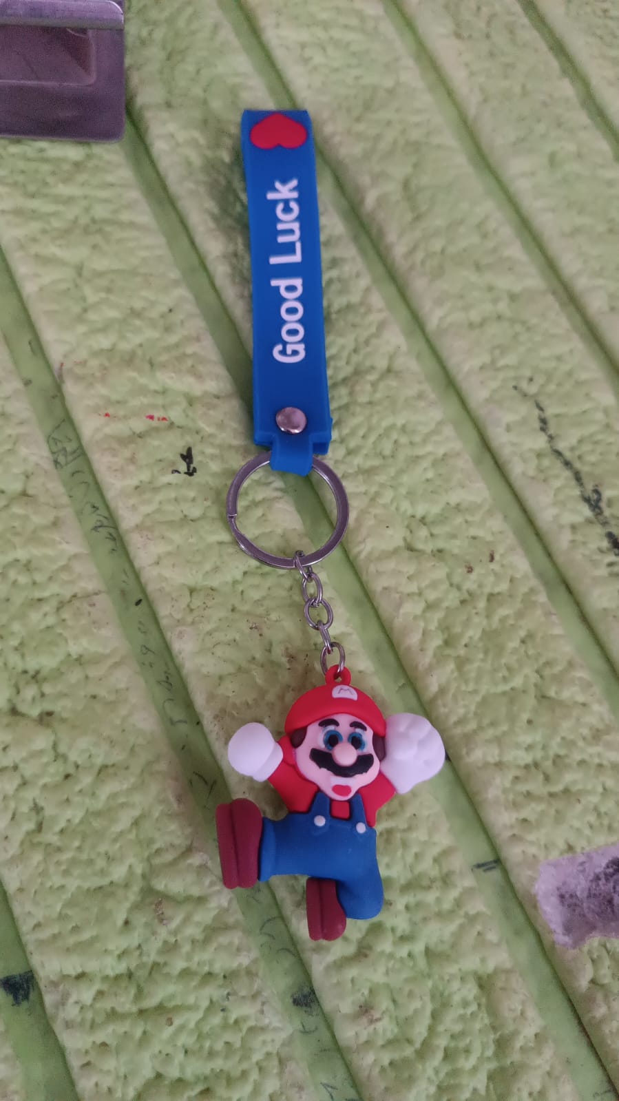 Cute Cartoon Silicone 3D Key Chain with Metal Hook & Strap (Pack of 1) Your Brand