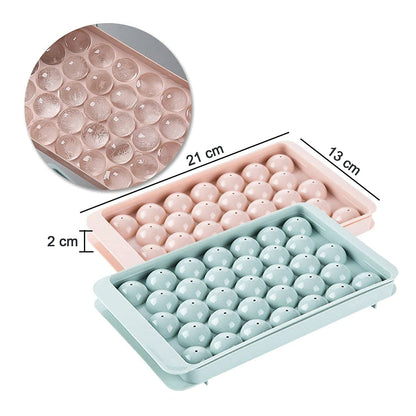 Plastic Round BPA Free Reusable Ice Cube Ice Ball Mold / Lollipop Candy Maker (20x12cm) Your Brand