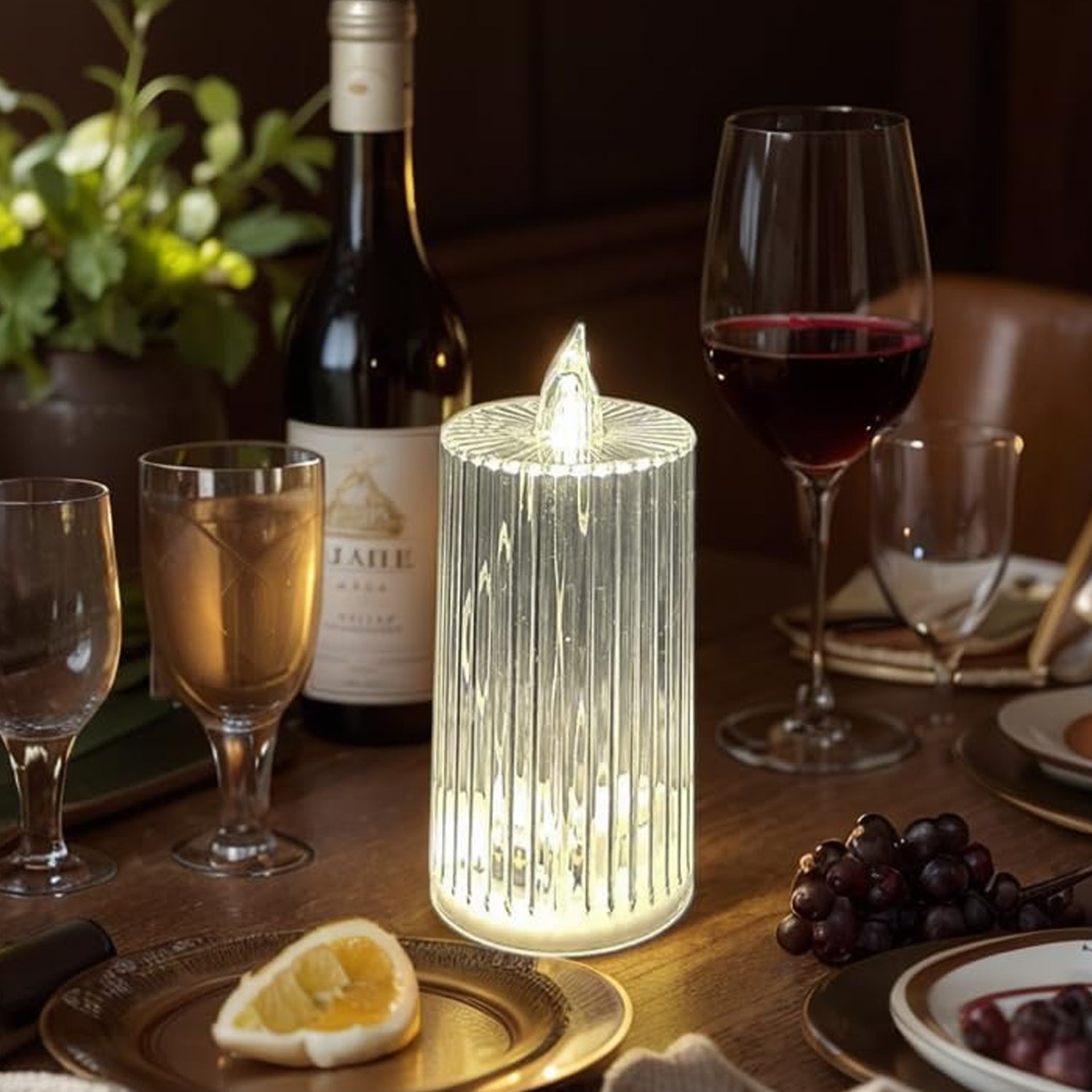 Flameless and Smokeless Decorative Candles LED Tea Light (1 Pc) Your Brand