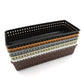 Plastic Multipurpose Desk Organizer Tray (6 Pcs Set)