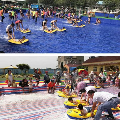Inflatable Surfboard for Kids, Inflatable Bodyboard for Children with Handles, Portable Surfboard for Children, Outdoor Pool, Beach Floating Mat Pad Water Fun Your Brand