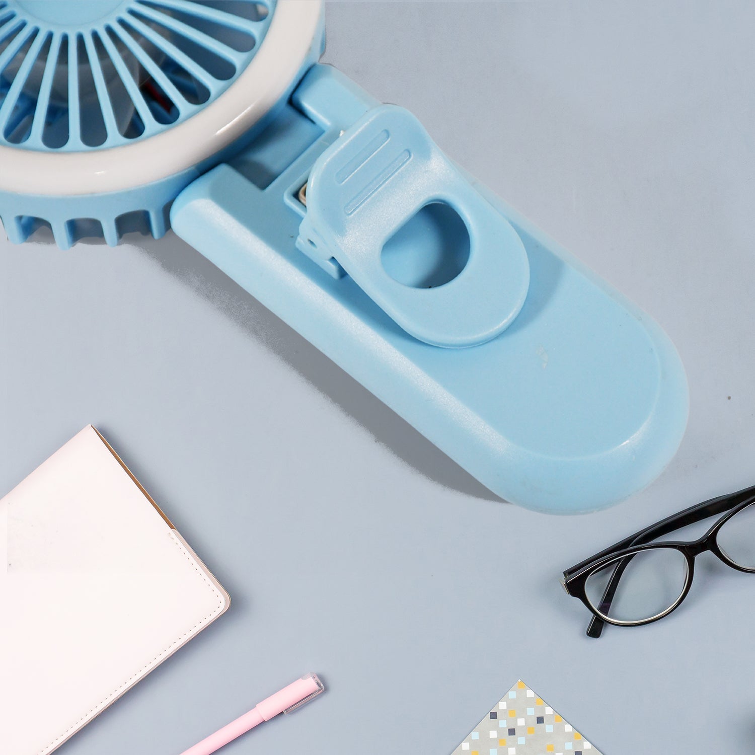 Clip Fan With Light, home, kitchen, Office Portable Fan, Rechargeable Fan Your Brand
