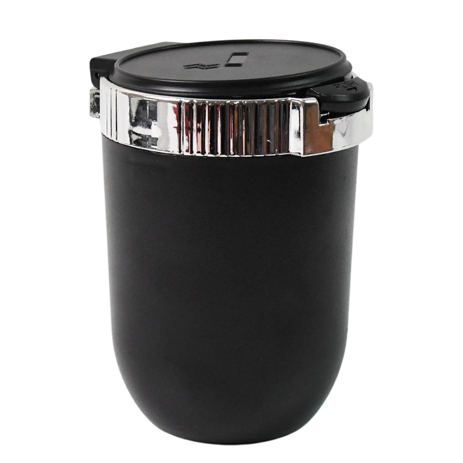 Portable Car Ashtray with Lid and Blue LED Light (1 Pc) Your Brand
