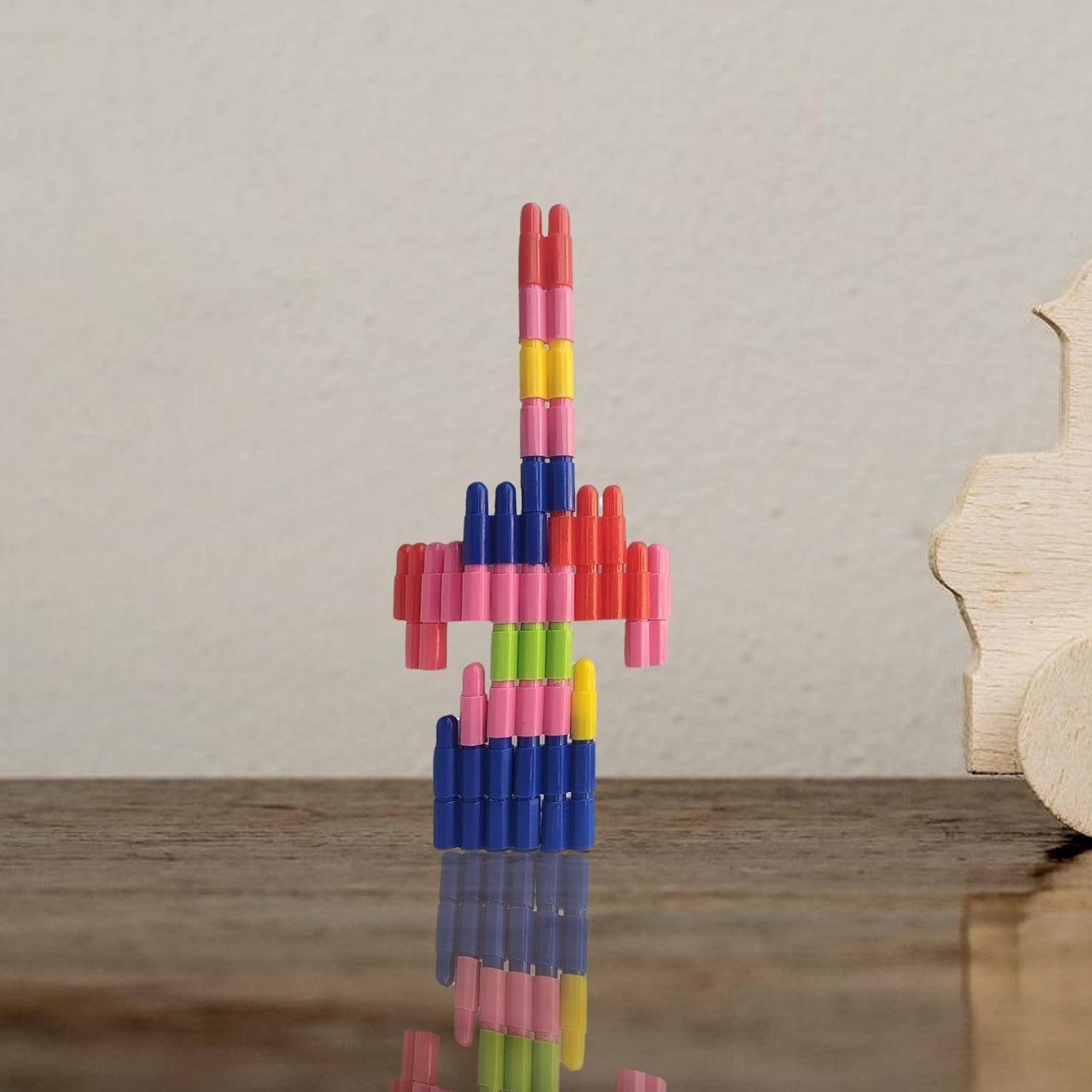 Bullet Blocks for Intelligent Kids Creative Bullets Shaped Building Blocks (Approx 88 Pcs) Your Brand