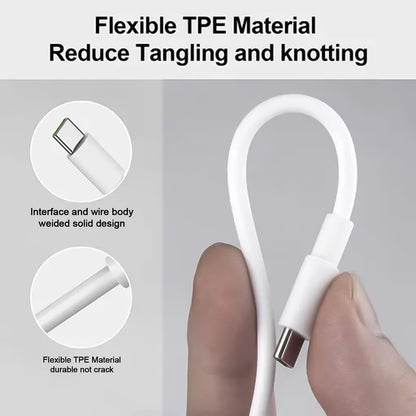 Type C data cable Fast Charging Cable (1 Mtr. / 1 Pc) Your Brand