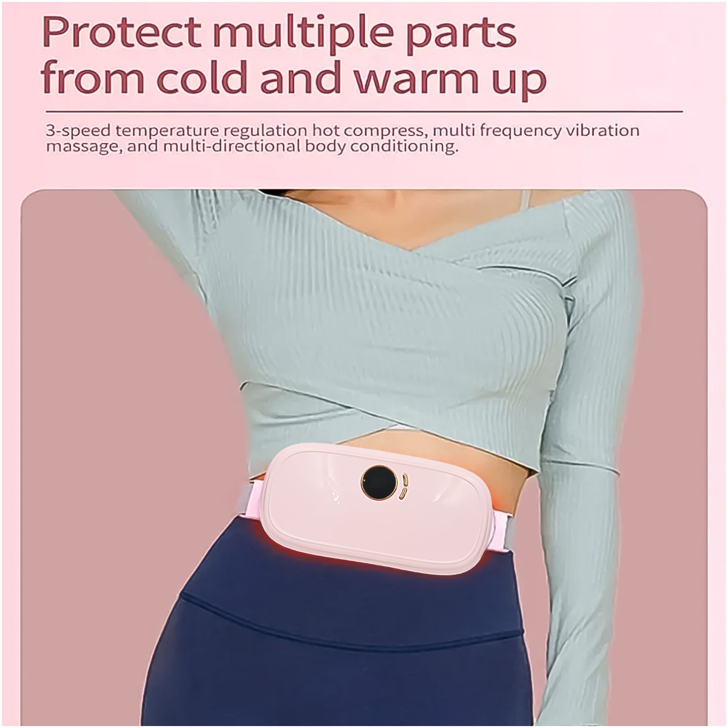 Rechargeable Smart Warm Palace Belt (1 Pc) Your Brand