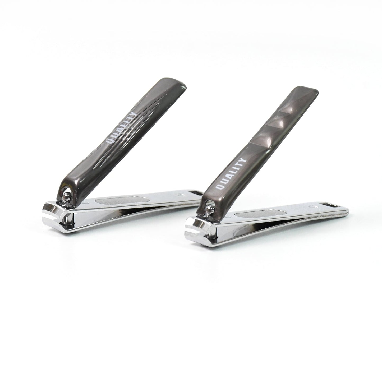 Stainless Steel Folding Portable Large Nail Clippers with Nail File (1 Pc) Your Brand