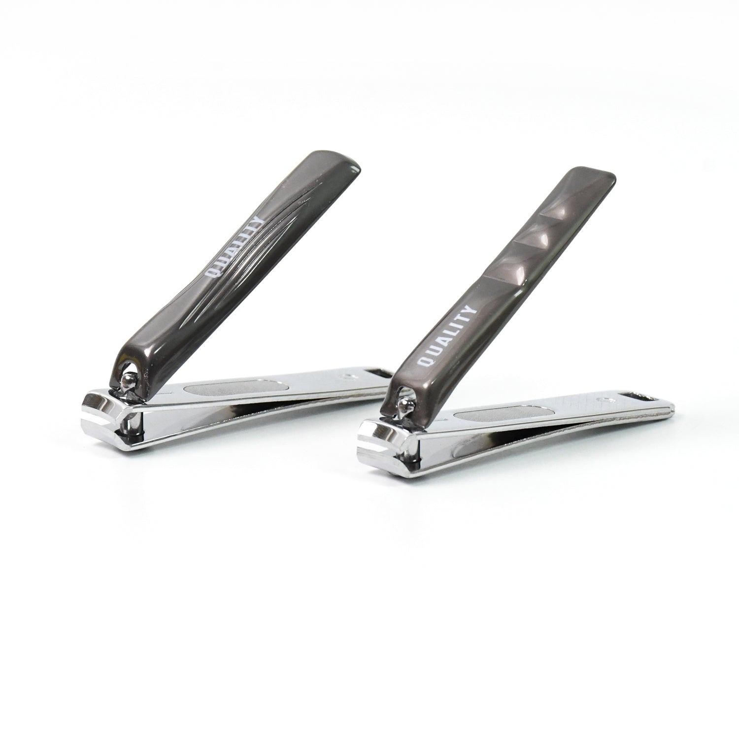 Stainless Steel Folding Portable Large Nail Clippers with Nail File (1 Pc) Your Brand