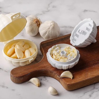Garlic Press Sharpener Device Household Portable Manual Chili Ginger Garlic Masher Crusher Garlic Press, Garlic Crusher, Garlic Chopper, Garlic Grinder Your Brand