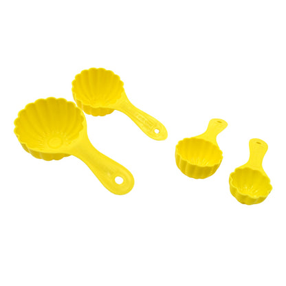 Plastic Kitchen Tool Mould / Ladoo Mould Spoon Ladoo Making Spoon (4 Pcs Set)