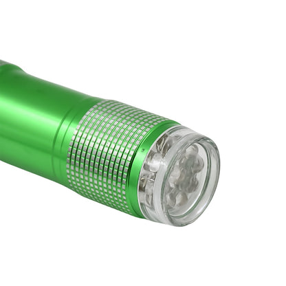 Super-Bright Mini 9 LED Bulb Pocket Torches - Small Torch Flashlight for Camping, Hiking, DIY, Travelling, Outdoors and More 3 Battery operated (Battery not included / 1 pc) Your Brand