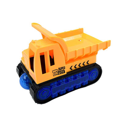 Engineering Vehicle Toys for Kids - Self-Driving Super Dump Truck Toy | Self-Driving Trucks, Engineering truck Electric Vehicle Toys boys birthday gift toys (1 Pc) Your Brand