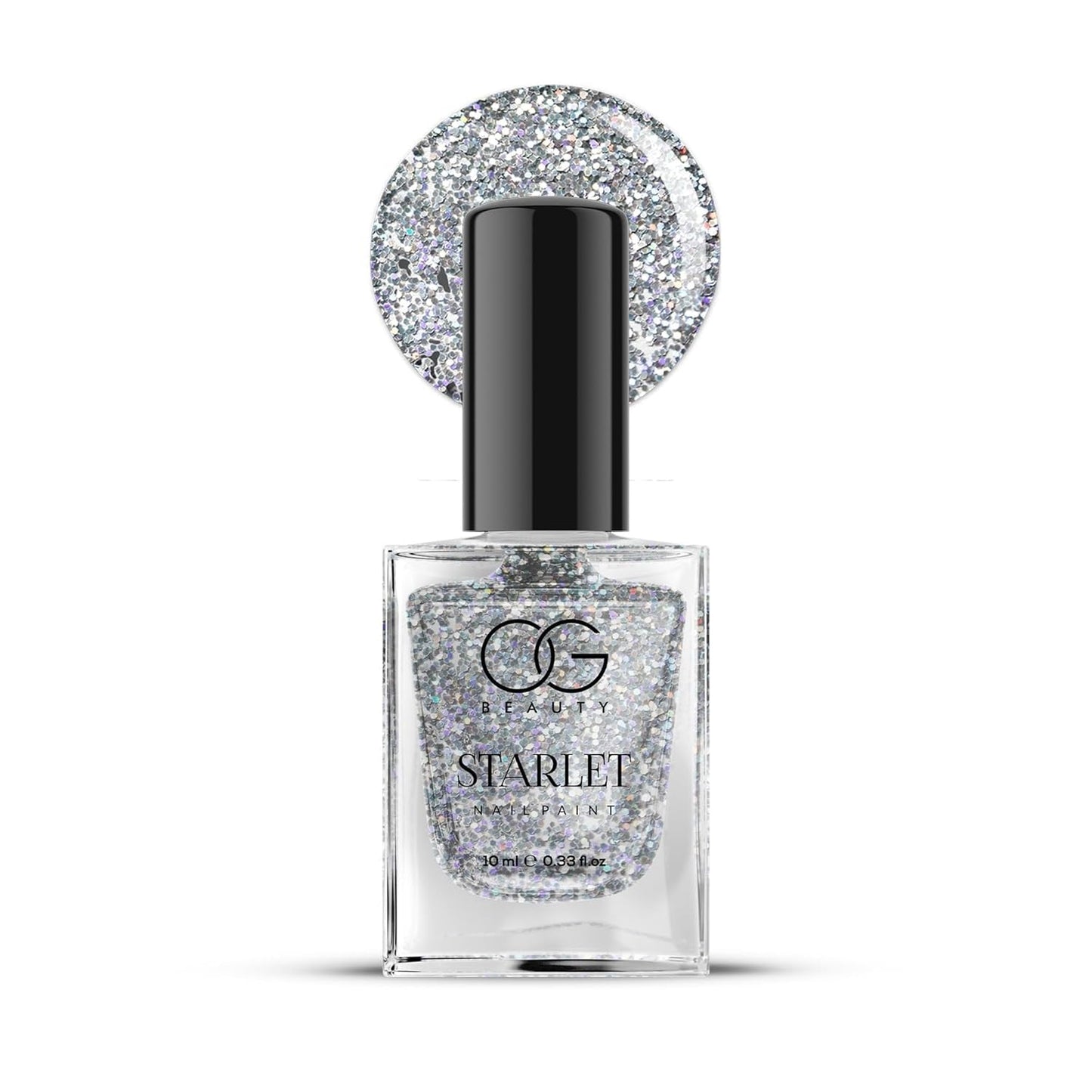 OG Beauty Starlight Silver Nail Polish