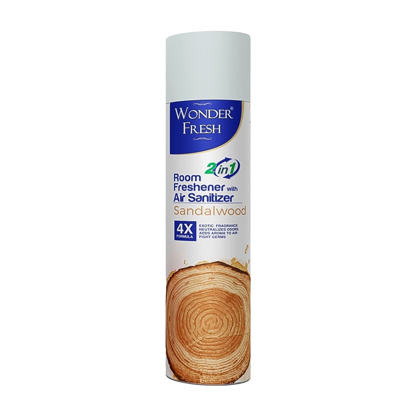 Fresh Air Freshener Spray, Sandalwood Fragrance | Long Lasting Fragrance for Home & Office (Mix Fragrance /  125 Gm) Your Brand