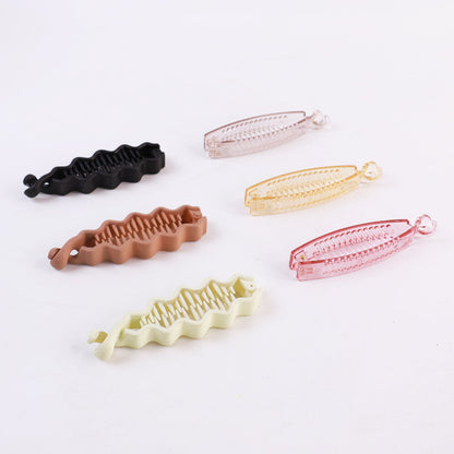 Plastic Hair Claw Clips Strong Clips (1 Pc / Mix Color), Hair accessories