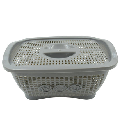 Multipurposes Plastic Basket (1 Pc / Mix Color )
