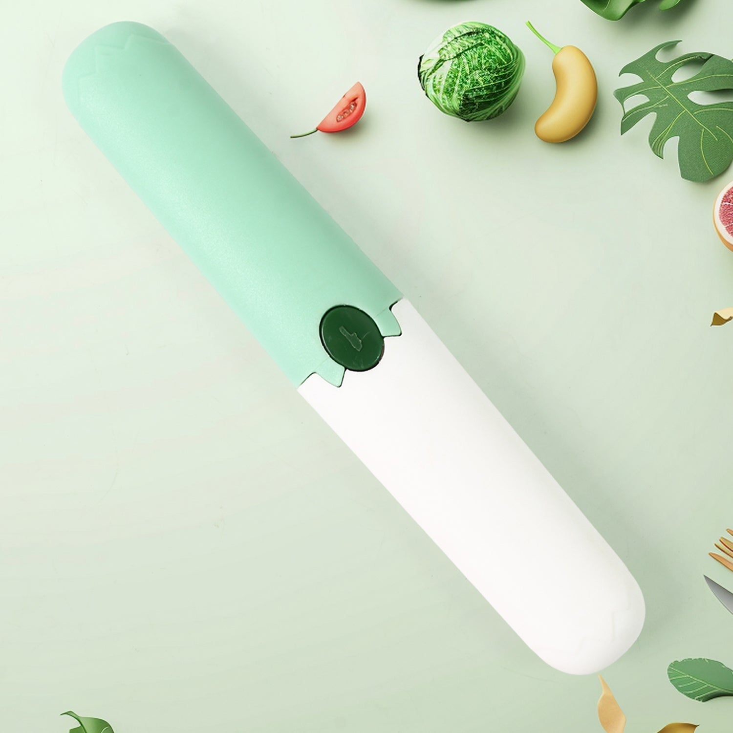 2 in 1 Knife, Multifunctional peeler Two in one fruit knife, fruit and vegetable cutting knife+sawtooth peeler, apple, carrot, potato, fruit slice antiskid Your Brand