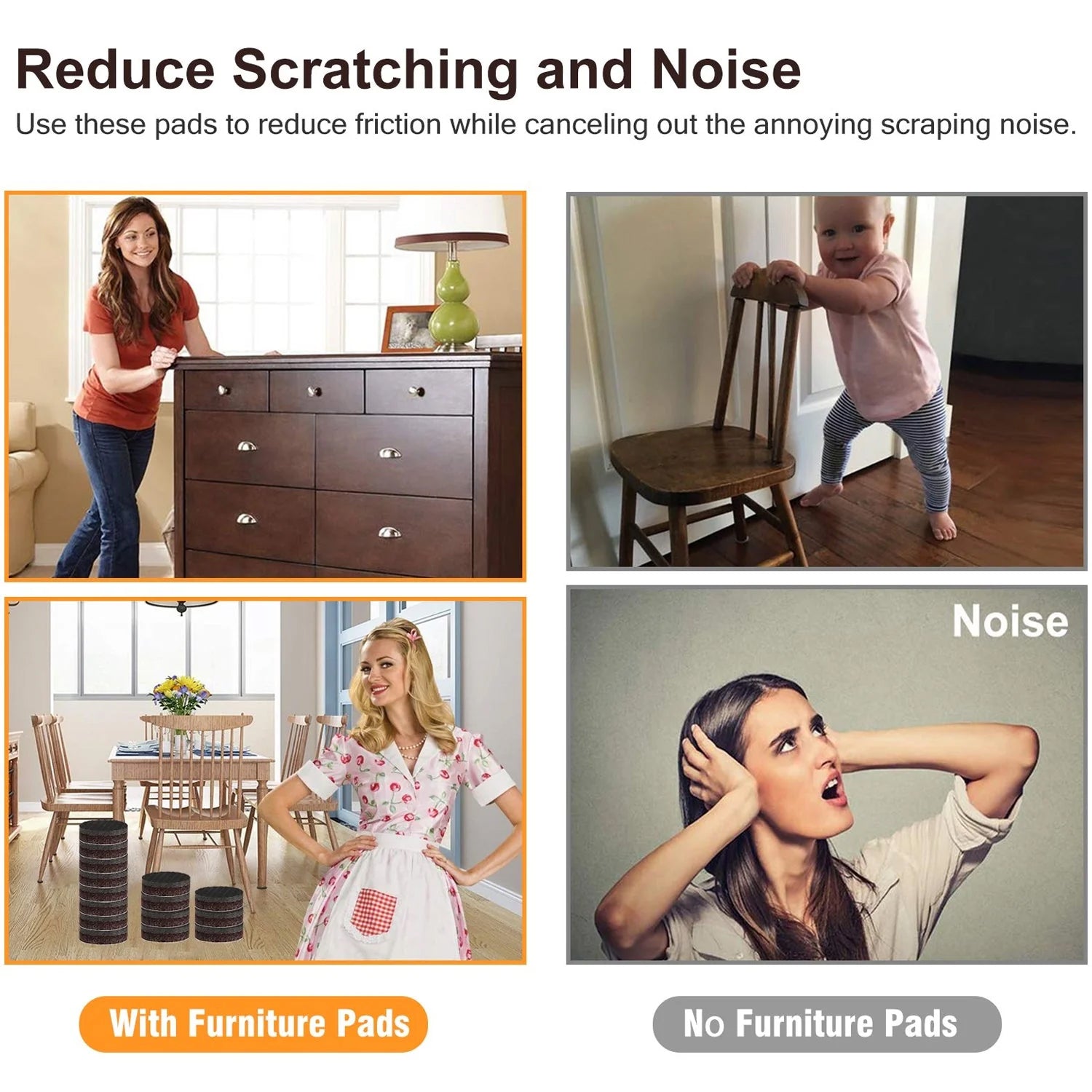 Furniture Protection Pad (18 Pcs Set) Your Brand