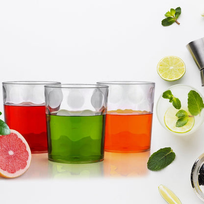 Magic Glass Clear Glass Bubble Water Juice Glasses (6 Pcs Set) Your Brand