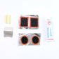 Bicycle Tire Repair Kit – Portable Puncture Repair Set with Adhesive (1 Set / Mix Design)