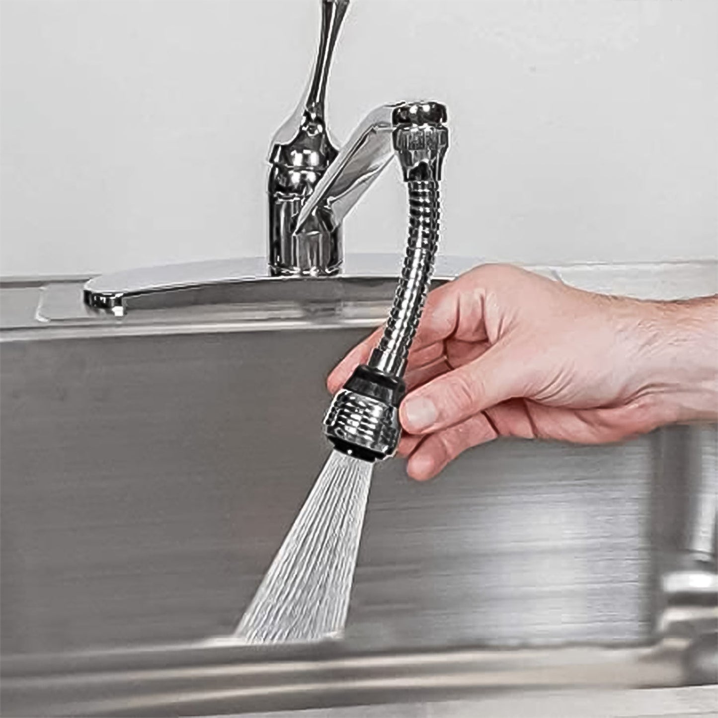 Water Faucet Sprayer Tap Extender for Kitchen Sink (1 Set) Your Brand