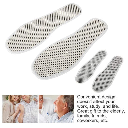 Massage Magnetic Self Heating Insole Shoe, Heating Insole for Women Men - Unisex Warm Insole - Thermal Insoles - Tourmaline Self Heating Shoe Inserts - Warm Shoe Pad (1 Pair) Your Brand