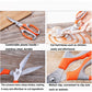 SpaceMulti-Function Kitchen Scissors for Veggies, Meat & Seafood with Bottle Opener