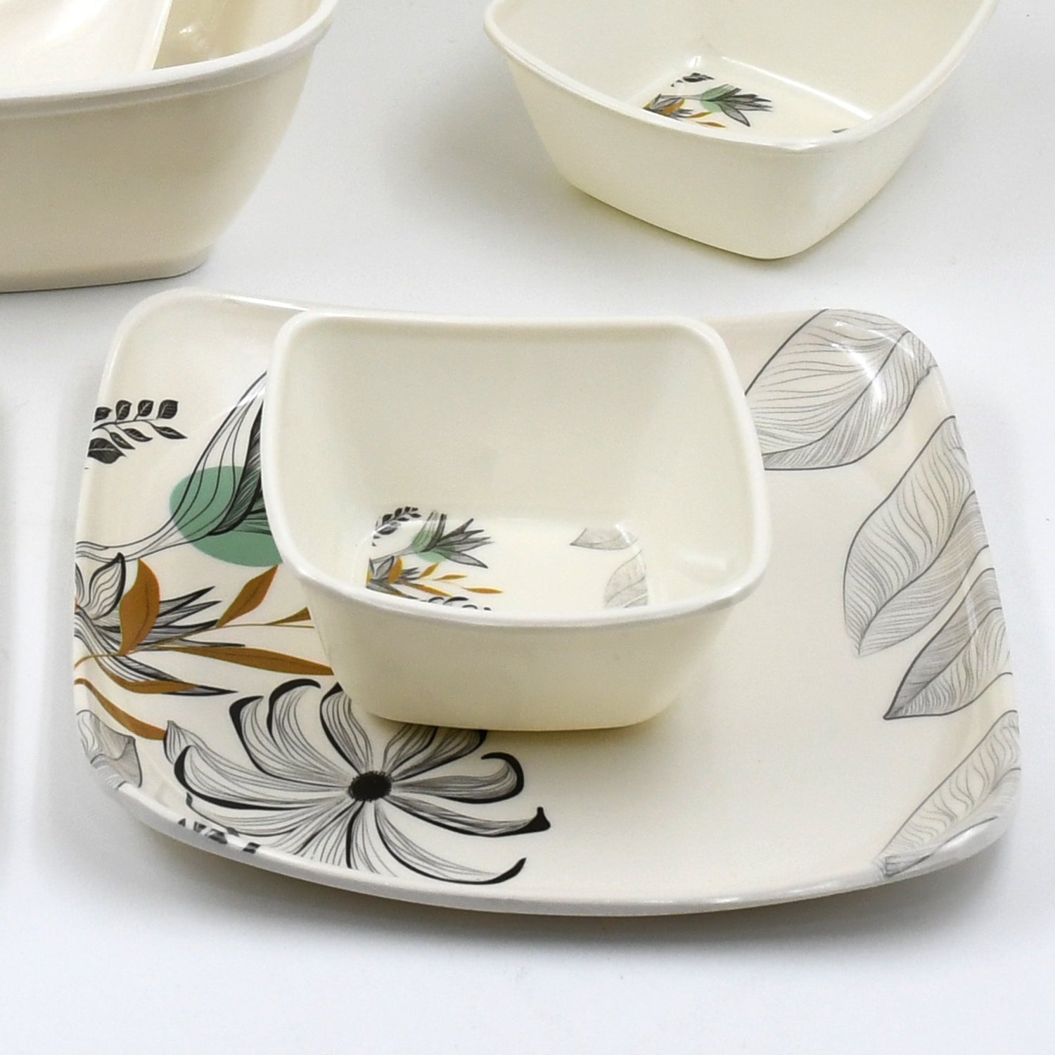 Divine lunch Tableware, Dinner Set (11 Pcs Set) Your Brand