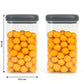 Supermom Airtight Kitchen Storage Containers – (2 Pc Set / 1500 ml)