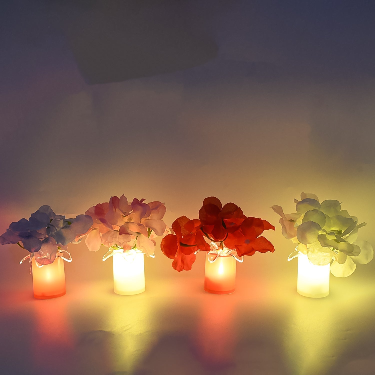 LED Mood Lights Bedroom Interior Decor Lighting (4 pcs Set) Your Brand