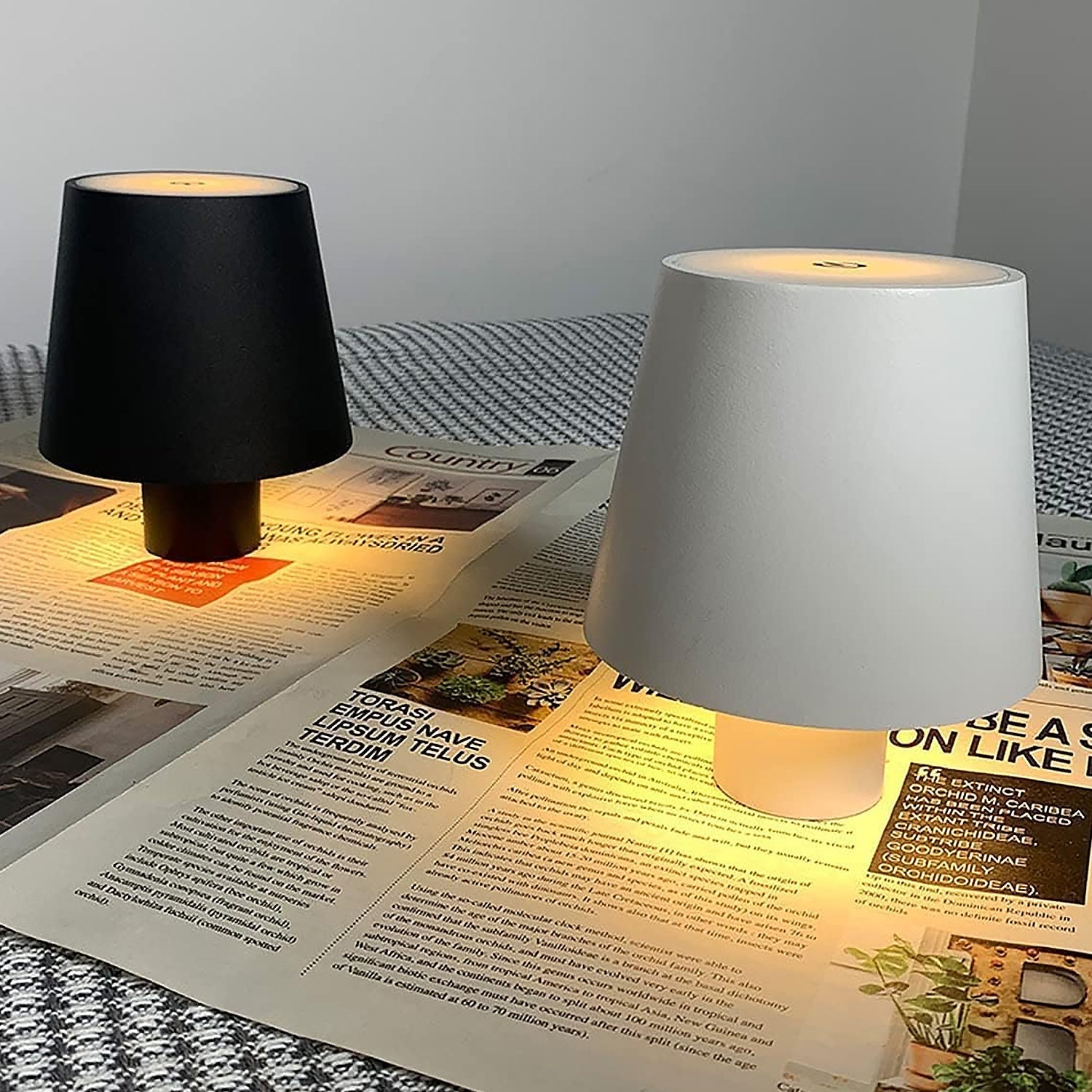 LED Dimmable Bottle Lamp 3 Color Temperature, Wireless Table Lamp for Indoor and Outdoor, USB Rechargeable Bottle Lamp for Family, Restaurant & Bar (1 Pc) Your Brand
