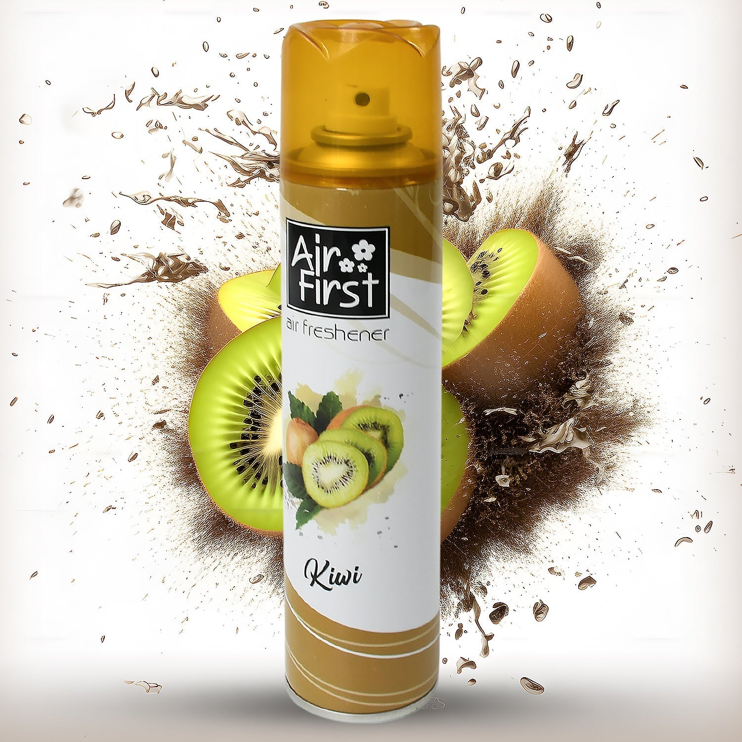 Air Freshener  | Used In Office, Home, Hotels, Banquets, Carpet Etc, Room Spray Air Freshener, Mix Fragrance Lemon, Kiwi, Blossom, Aqua, Cafet (300 Ml Approx / 1 Pc) Your Brand