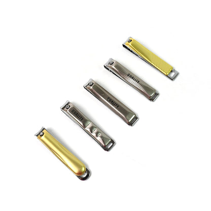 Stainless Steel Folding Portable Large Nail Clippers with Nail File (1 Pc / Mix Design) Your Brand