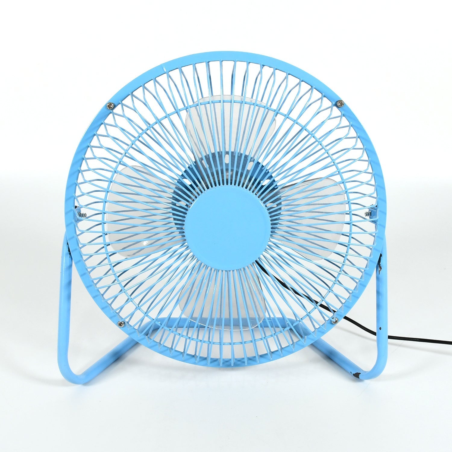 Big USB Table Desk Personal Metal Electronic Fan, Compatible with Computers, Laptops, Student Dormitory, Suitable For Office, School Use (1 Pc) Your Brand
