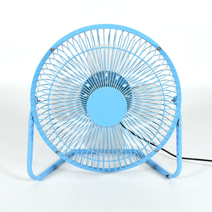Big USB Table Desk Personal Metal Electronic Fan, Compatible with Computers, Laptops, Student Dormitory, Suitable For Office, School Use (1 Pc) Your Brand