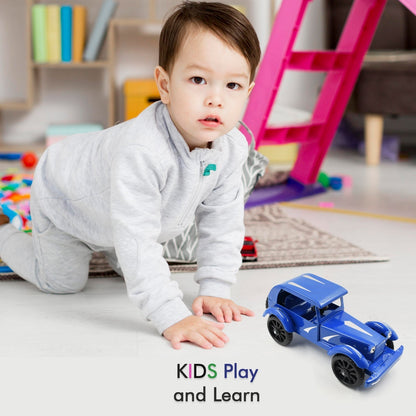 Vintage Metal Car 10 Inch Big Unbreakable Full Metal Body Car, Vintage Car Toy Model Alloy Model Retro Car Model Toy Vehicle Classic Car Metal Vintage car Your Brand