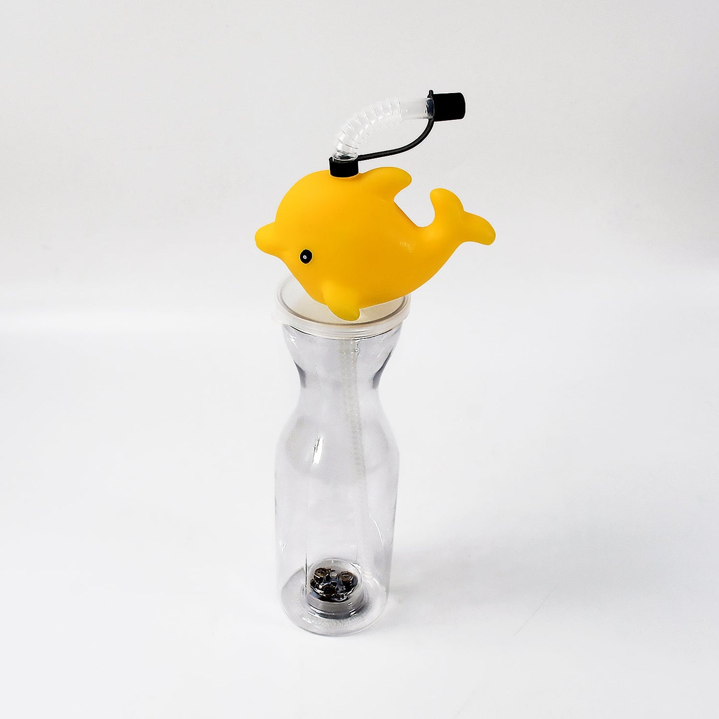 Party Props Birthday Return Gifts For Kids |Animal Shape Straw Sipper Bottle For Kids|Kids Return Gifts For Birthday|Straw Bottle For Kids Multicolor Your Brand