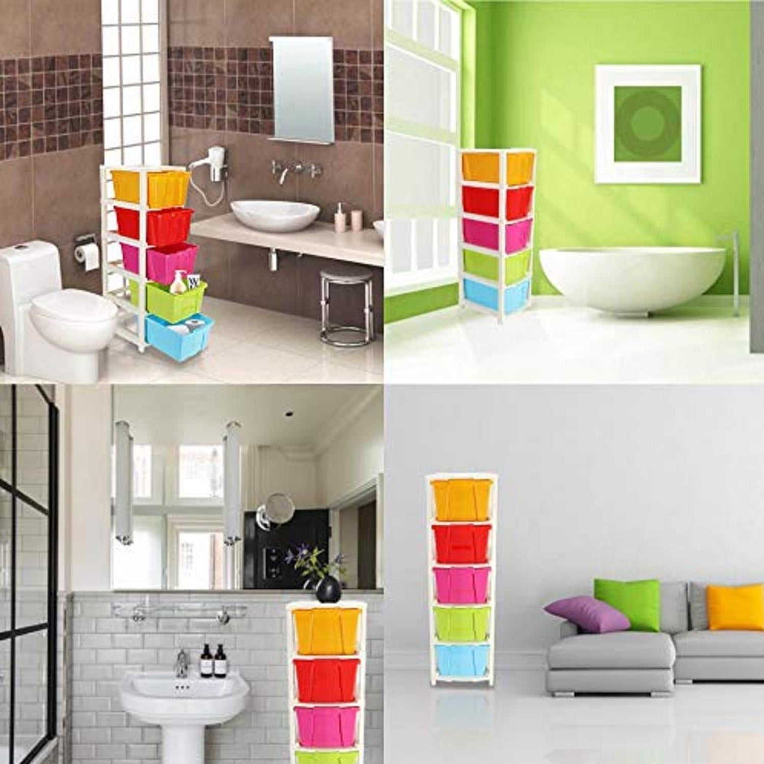5 Layer Multi-Purpose Modular Drawer Storage System Your Brand