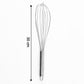 Large Stainless Steel Balloon Whisk  Heavy-Duty Kitchen Tool (30cm / 1 Pc)