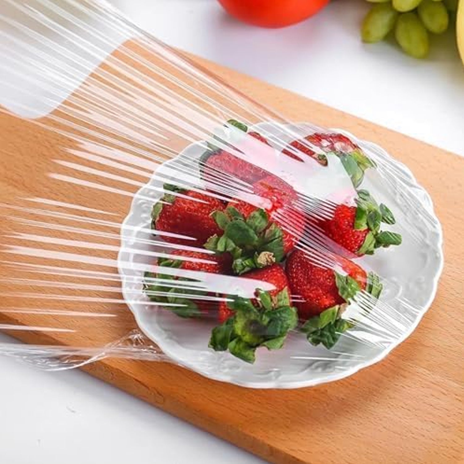 Disposable Elastic Food Storage Covers Bag (100 Pcs Set / Big) Your Brand