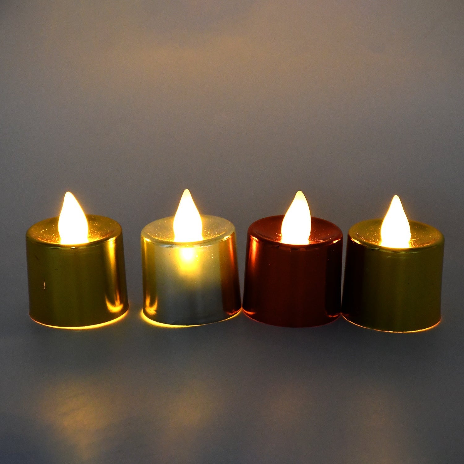Electrical Candles Diya LED Tea Light (6 Pcs Set) Your Brand