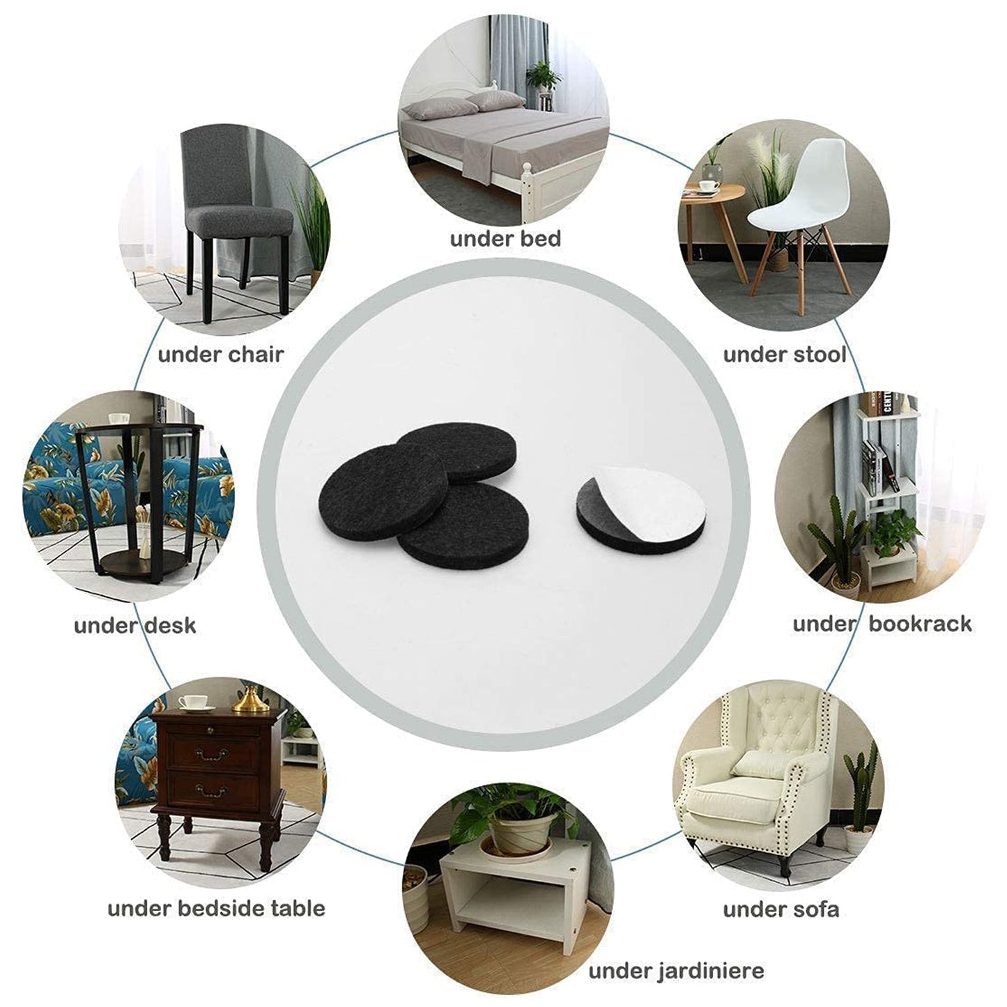 Furniture Protection Pad (18 Pcs Set) Your Brand
