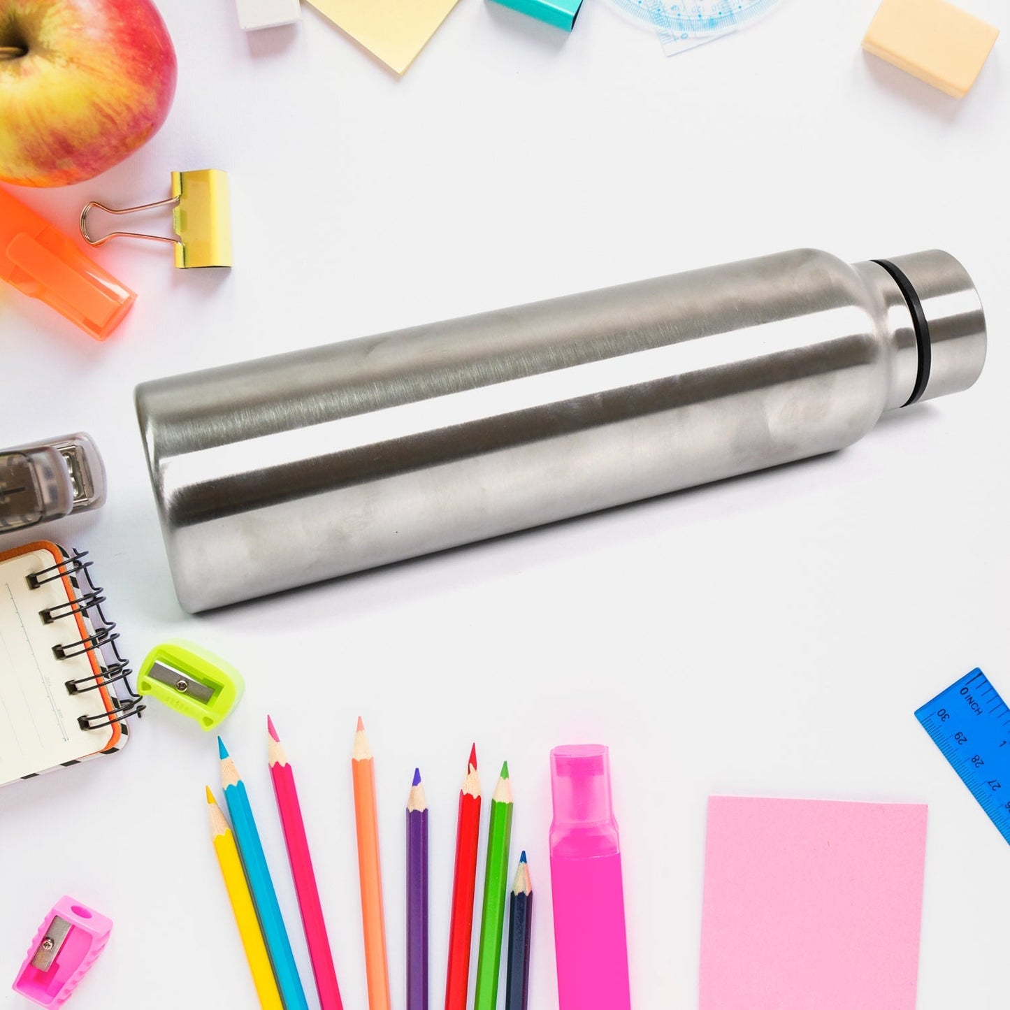 Stainless Steel Double Wall Vacuum-Insulated Drink Water Bottle (1000 ML) Your Brand