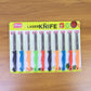 Supermom Stainless Steel Kitchen Laser Knife (10 Pc / Set)