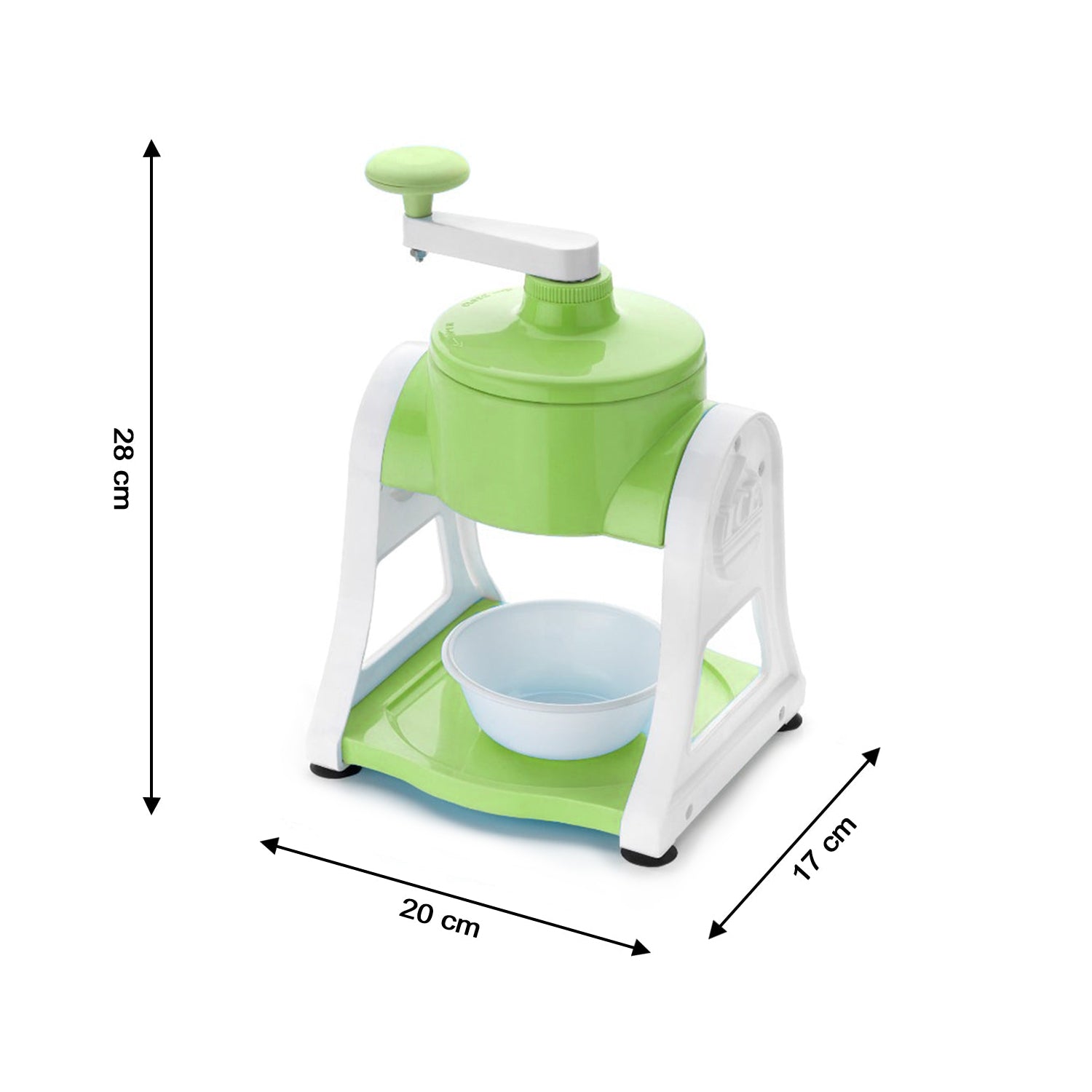 Ice Gola Maker Ice Snow Maker Machine | Ice Crusher | Indoor Outdoor Manual With Steel Blade & Antislip Grip Your Brand